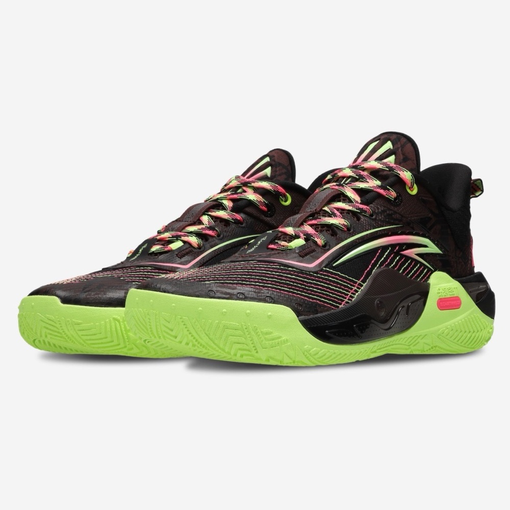 NEW Anta Kai 1 Speed Kyrie Irving Boys/Men’s 7 Neon Basketball Shoes